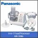 Panasonic 230W 6 in 1 Food Processor MK-5086M White SE